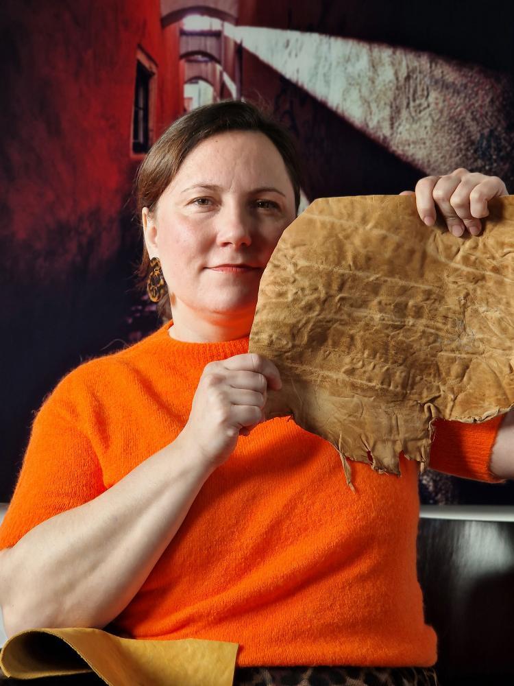 Leder in der Parfümerie