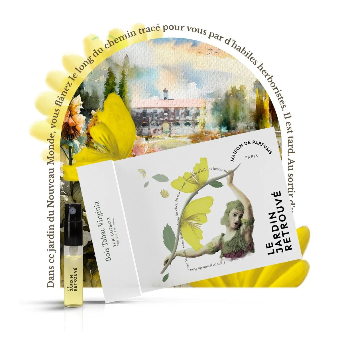 Bois Tabac Virginia, Eau de Parfum, Le Jardin Retrouvé