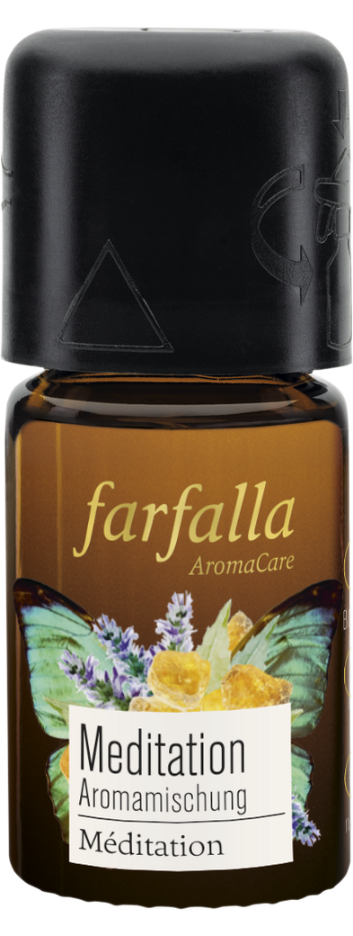 Meditation, 100% naturreine Aromamischung, farfalla