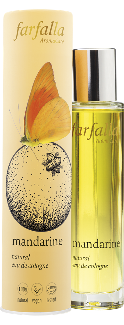 Mandarine, Natural Eau de Cologne, farfalla