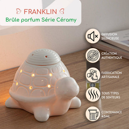 Aroma-Diffusor Franklin in Form einer Schildkröte