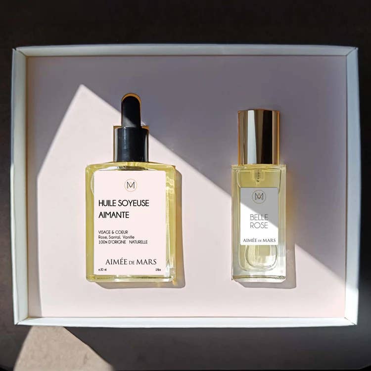 Geschenkset Rose Sublime - Eau de Parfum + Gesichtsöl, Aimée de Mars